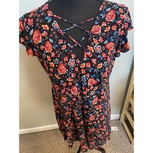 "& Harmony" Floral Mini Dress